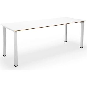 Escritorio multifuncional Kaiserkraft DUO-U Trend - Esquinas redondeadas, 800mm profundidad Escritorio multifuncional Kaiserkraft DUO-U Trend - Esquinas redondeadas, 800mm profundidad