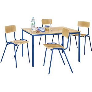 Conjunto de mesa e cadeiras multifuncional eurokraft basic - Móveis para interiores Conjunto de mesa e cadeiras multifuncional eurokraft basic - Móveis para interiores
