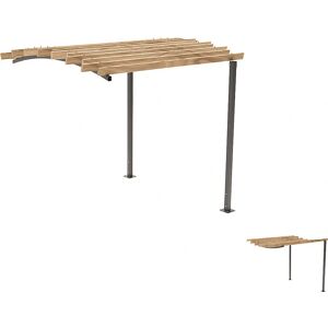 ProcITY Ocean Pergola - Modular Stahl & Holz Schattenspende ProcITY Ocean Pergola - Modular Stahl & Holz Schattenspende
