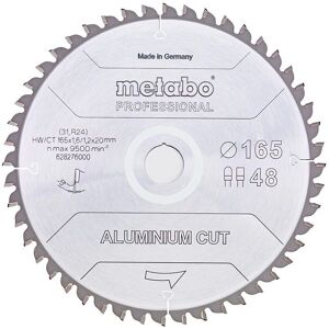 Metabo Aluminum Cut Professional 165mm Z48 - Circular Saw Blade Metabo Aluminum Cut Professional 165mm Z48 - Circular Saw Blade