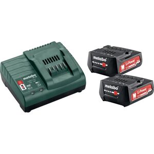 Metabo 685300000 Bezprzewodowa Zestaw Baterii i Ładowarki - Li-Ion, 12V, 2 Ah Metabo 685300000 Bezprzewodowa Zestaw Baterii i Ładowarki - Li-Ion, 12V, 2 Ah