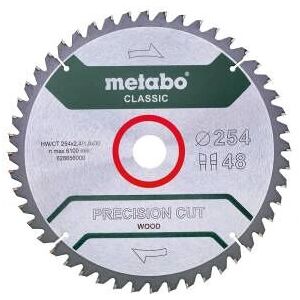 Tarcza do piły kołowej Metabo - 254mm, 48 zębów, Klasyczna Tarcza do piły kołowej Metabo - 254mm, 48 zębów, Klasyczna