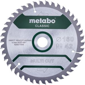 Metabo Multi Cut Classic - Lame de scie circulaire pour matériaux exigeants - Publicité Metabo Multi Cut Classic - Lame de scie circulaire pour matériaux exigeants - Publicité