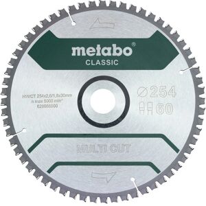 Metabo Model 628285000 Duurzaam Cirkelzaagblad - 254mm - Voor professionals & doe-het-zelf Metabo Model 628285000 Duurzaam Cirkelzaagblad - 254mm - Voor professionals & doe-het-zelf