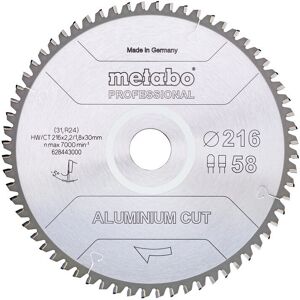 Metabo 628447000 Hoja de sierra circular - Corte aluminio - Profesional Metabo 628447000 Hoja de sierra circular - Corte aluminio - Profesional