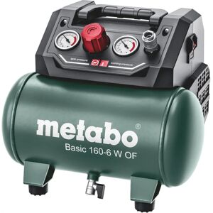 Metabo 900 W 6 L Luftkompressor - Bærbar & Oliefri Metabo 900 W 6 L Luftkompressor - Bærbar & Oliefri