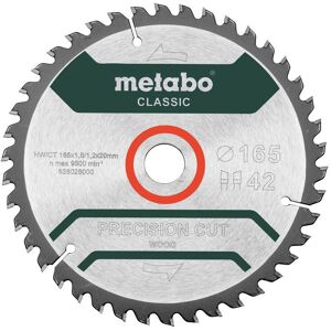 Metabo Circular Saw Blade 165mm - Precision Cut Wood - 42 Teeth Metabo Circular Saw Blade 165mm - Precision Cut Wood - 42 Teeth