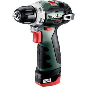 Metabo PowerMaxx BS Paristokäyttöinen pora-ruuvinväännin - 12V, 38Nm, 2x2.0Ah Metabo PowerMaxx BS Paristokäyttöinen pora-ruuvinväännin - 12V, 38Nm, 2x2.0Ah