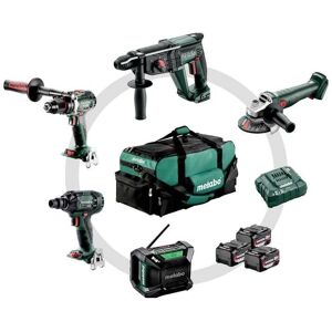 Metabo - Akku Combo Set Bauhandwerk 5.2 - Power Tool Set Metabo - Akku Combo Set Bauhandwerk 5.2 - Power Tool Set