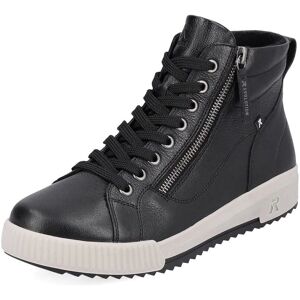 Bottes à Fermeture Éclair Rieker W0164-00 Noires - Bottines - Publicité Bottes à Fermeture Éclair Rieker W0164-00 Noires - Bottines - Publicité