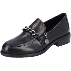 Remonte D0F03-01 Chaussures Femmes Noires Élastiquées - Chaussures Remonte D0F03-01 Chaussures Femmes Noires Élastiquées - Chaussures