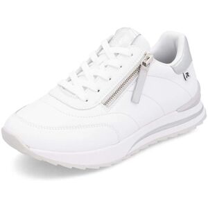 Rieker Baskets étroites blanches - Chaussure décontractée - Publicité Rieker Baskets étroites blanches - Chaussure décontractée - Publicité