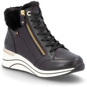 Bottes à fermeture éclair noires pour femmes Remonte D0T77-02 - Bottes - Publicité Bottes à fermeture éclair noires pour femmes Remonte D0T77-02 - Bottes - Publicité