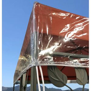 Housse de Protection pour Gazebo 3 x 4 m - Étanche et Transparent - Publicité Housse de Protection pour Gazebo 3 x 4 m - Étanche et Transparent - Publicité