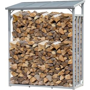 Quick-Star Aluminium Holzlager - 1,6m³ Volumen Quick-Star Aluminium Holzlager - 1,6m³ Volumen