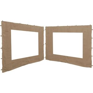 Panneau latéral QUICK STAR Nizza pour pavillon avec fenêtre - Beige - Publicité Panneau latéral QUICK STAR Nizza pour pavillon avec fenêtre - Beige - Publicité