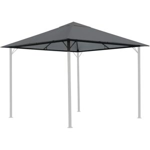Tetto di Ricambio Quick Star per Gazebo da Giardino 3x3 m Grigio Tetto di Ricambio Quick Star per Gazebo da Giardino 3x3 m Grigio