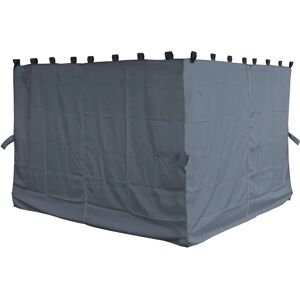 Paredes Laterales QUICK STAR - 4 Paneles Grises 3x4m Paredes Laterales QUICK STAR - 4 Paneles Grises 3x4m