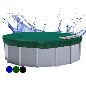QUICK STAR Cubierta de piscina - 420-460cm - Verde - Resistente a la intemperie UV QUICK STAR Cubierta de piscina - 420-460cm - Verde - Resistente a la intemperie UV
