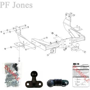ACPS-ORIS 040-322 Trailer Hitch - Towing Capacity 3500kg ACPS-ORIS 040-322 Trailer Hitch - Towing Capacity 3500kg