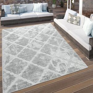 Alfombra PACO HOME Stilo 859 Gris - Estructura 3D Alto-Bajo Interior Exterior Alfombra PACO HOME Stilo 859 Gris - Estructura 3D Alto-Bajo Interior Exterior