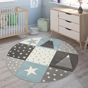 PACO HOME Cosmo 340 - Pastell Kinderteppich - Rund PACO HOME Cosmo 340 - Pastell Kinderteppich - Rund