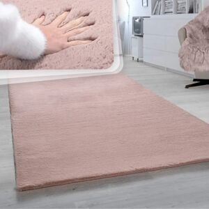 PACO HOME "Rabbit 780" Pink Fellteppich - Kunstfell PACO HOME "Rabbit 780" Pink Fellteppich - Kunstfell