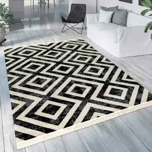 Tapis PACO HOME Poco 821 Noir - Tapis - Publicité Tapis PACO HOME Poco 821 Noir - Tapis - Publicité