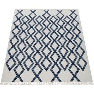 Alfombra de lana PACO HOME Kenitra 502 - Patrón marroquí, Azul, Hecha a mano Alfombra de lana PACO HOME Kenitra 502 - Patrón marroquí, Azul, Hecha a mano