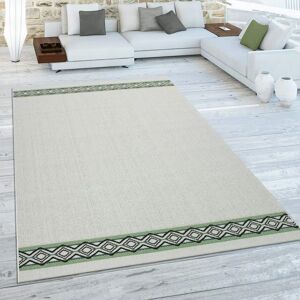Tappeto Esterno PACO HOME - Beige e Verde - Resistente alle Intemperie 160x230 cm Tappeto Esterno PACO HOME - Beige e Verde - Resistente alle Intemperie 160x230 cm