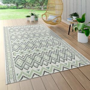 Tapis Extérieur Paco Home - Vert 80x150 cm - Motif Géométrique Moderne - Publicité Tapis Extérieur Paco Home - Vert 80x150 cm - Motif Géométrique Moderne - Publicité