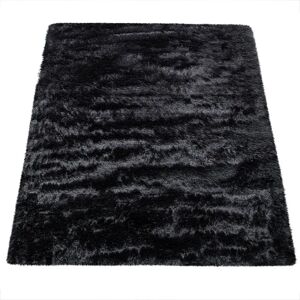 PACO HOME Silky 591 - Tappeto peluche nero PACO HOME Silky 591 - Tappeto peluche nero