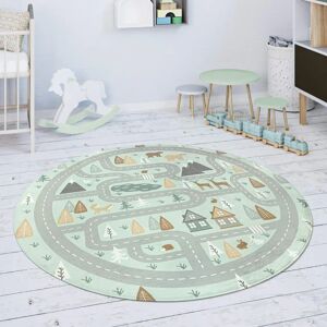PACO HOME Chicos 550 Kinderteppich - Kinderzimmer Runde Teppich PACO HOME Chicos 550 Kinderteppich - Kinderzimmer Runde Teppich