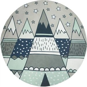 Tappeto bambini PACO HOME rotondo - Montagne e Stelle Tappeto bambini PACO HOME rotondo - Montagne e Stelle