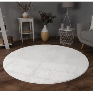 Alfombra Redonda Blanca PACO HOME Kunstfell Soft 380 - Alfombra Alfombra Redonda Blanca PACO HOME Kunstfell Soft 380 - Alfombra