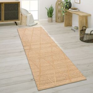 Alfombra Beige de Yute - Patrón Escandinavo - Alfombra Alfombra Beige de Yute - Patrón Escandinavo - Alfombra