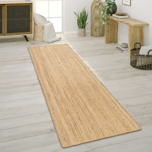 PACO HOME Juteteppich - 80x250cm Wendeteppich Boho-Stil PACO HOME Juteteppich - 80x250cm Wendeteppich Boho-Stil