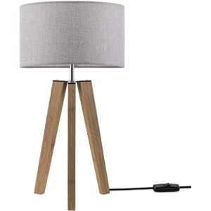 PACO HOME Holz Vintage Tisch- & Stehlampe PACO HOME Holz Vintage Tisch- & Stehlampe