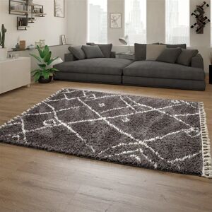 PACO HOME Orebro 171 Teppich - Modernes Rautenmuster - 140x200cm PACO HOME Orebro 171 Teppich - Modernes Rautenmuster - 140x200cm