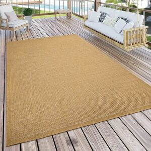 PACO HOME Timber 125 - Rund Outdoor-Teppich 220cm - Gelb PACO HOME Timber 125 - Rund Outdoor-Teppich 220cm - Gelb