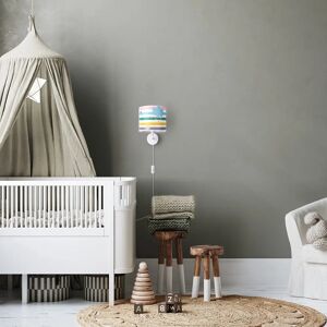 PACO HOME Lampada da Parete Arcobaleno Bianca per Bambini - Lampada PACO HOME Lampada da Parete Arcobaleno Bianca per Bambini - Lampada