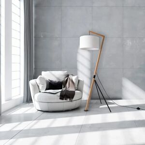 PACO HOME GALLOW Lámpara de Pie - Moderna de Madera con Tripié PACO HOME GALLOW Lámpara de Pie - Moderna de Madera con Tripié