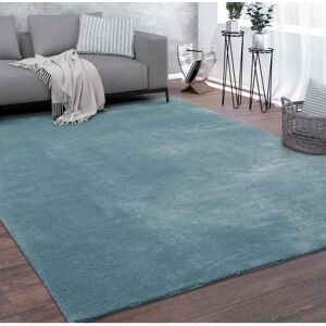 PACO HOME Cadiz 630 - Alfombra de pelo corto, turquesa PACO HOME Cadiz 630 - Alfombra de pelo corto, turquesa