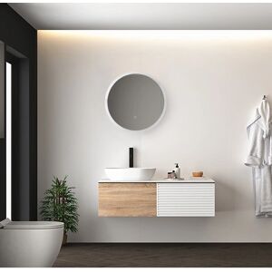 Luz de espejo LED redonda blanca - Luz de pared / Espejo Luz de espejo LED redonda blanca - Luz de pared / Espejo