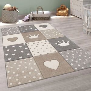 Alfombra Infantil PACO HOME Cosmo 339 - Colores Pastel, Motivos 3D, 133x133cm Alfombra Infantil PACO HOME Cosmo 339 - Colores Pastel, Motivos 3D, 133x133cm