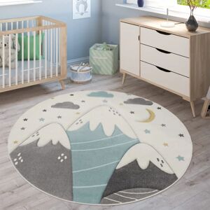 Alfombra Infantil Patrón Montaña 3D de Pelo Corto - Decoración Habitacion Niño Alfombra Infantil Patrón Montaña 3D de Pelo Corto - Decoración Habitacion Niño