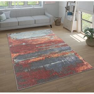 Paco Home - Tappeto Moderno Vintage a Pelo Corto - Multicolore 2 Paco Home - Tappeto Moderno Vintage a Pelo Corto - Multicolore 2