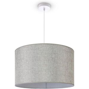 PACO HOME HUGO CANVAS UNI COLOR Lámpara de Techo - Salón de Tela PACO HOME HUGO CANVAS UNI COLOR Lámpara de Techo - Salón de Tela