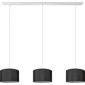 PACO HOME HUGO CANVAS UNI COLOR - Lámpara colgante elegante y ajustable PACO HOME HUGO CANVAS UNI COLOR - Lámpara colgante elegante y ajustable