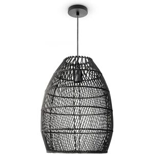 PACO HOME VIHMA Lámpara Colgante de Ratán - Estilo Boho Rústico PACO HOME VIHMA Lámpara Colgante de Ratán - Estilo Boho Rústico
